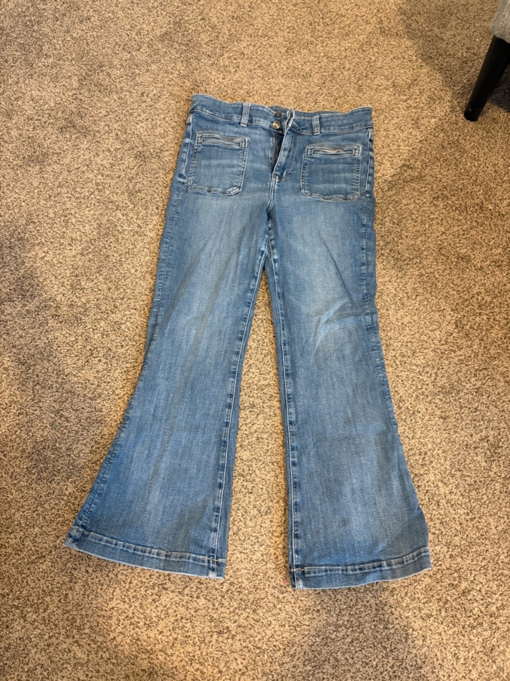 American Eagle Outfitters Light Blue Flare Jeans